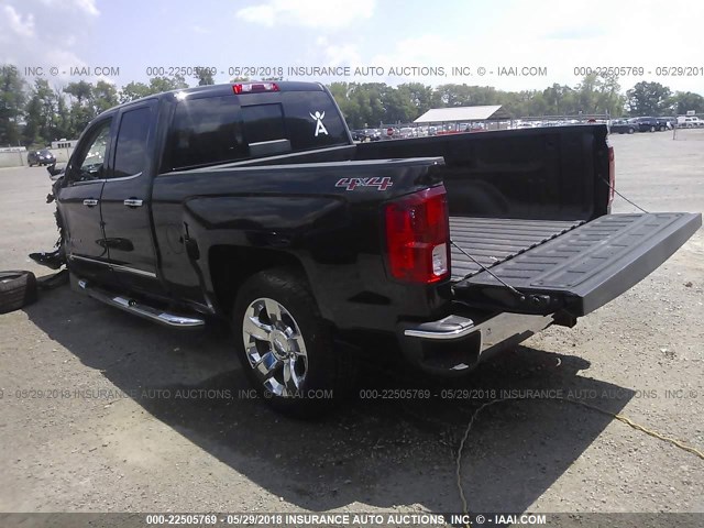 1GCVKSEC8HZ142828 - 2017 CHEVROLET SILVERADO K1500 LTZ BLACK photo 3