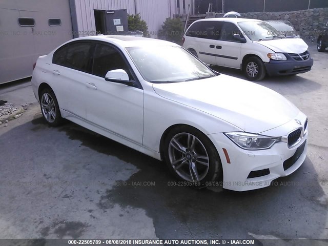 WBA3B5G58DNS00572 - 2013 BMW 328 XI SULEV WHITE photo 1