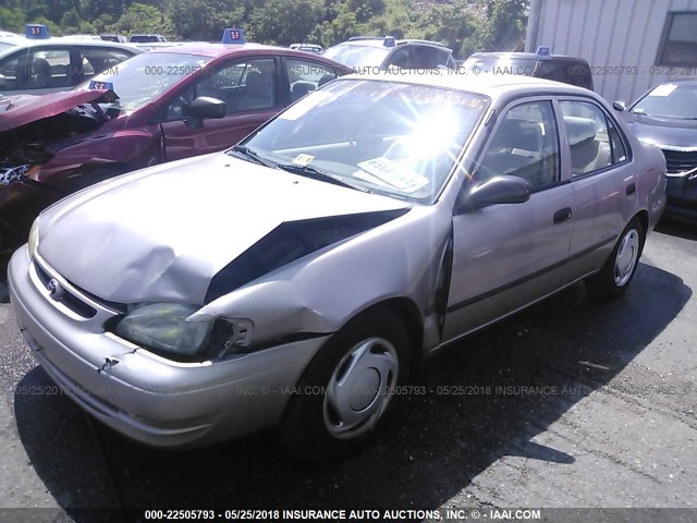 2T1BR12E7YC287447 - 2000 TOYOTA COROLLA VE/CE/LE 米色 照片 2