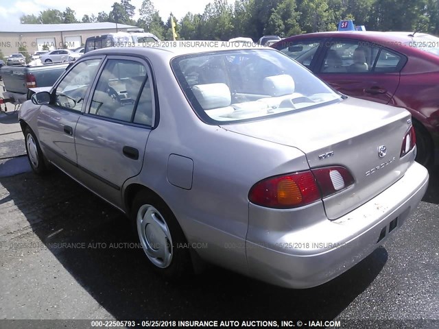 2T1BR12E7YC287447 - 2000 TOYOTA COROLLA VE/CE/LE 米色 照片 3