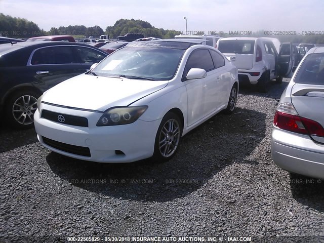 JTKDE167480260533 - 2008 TOYOTA SCION TC 白色 照片 2
