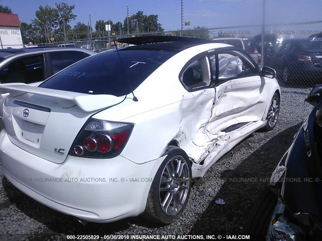 JTKDE167480260533 - 2008 TOYOTA SCION TC 白色 照片 6