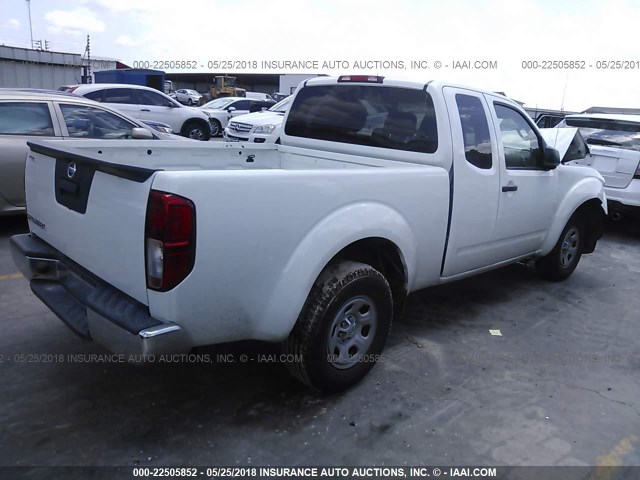 1N6BD0CT6DN751547 - 2013 NISSAN FRONTIER S/SV WHITE photo 4