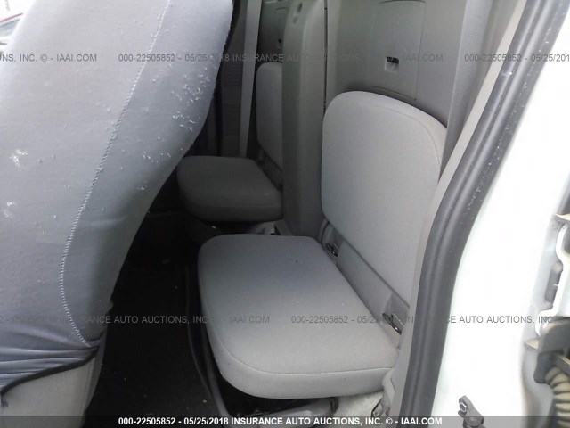 1N6BD0CT6DN751547 - 2013 NISSAN FRONTIER S/SV WHITE photo 8