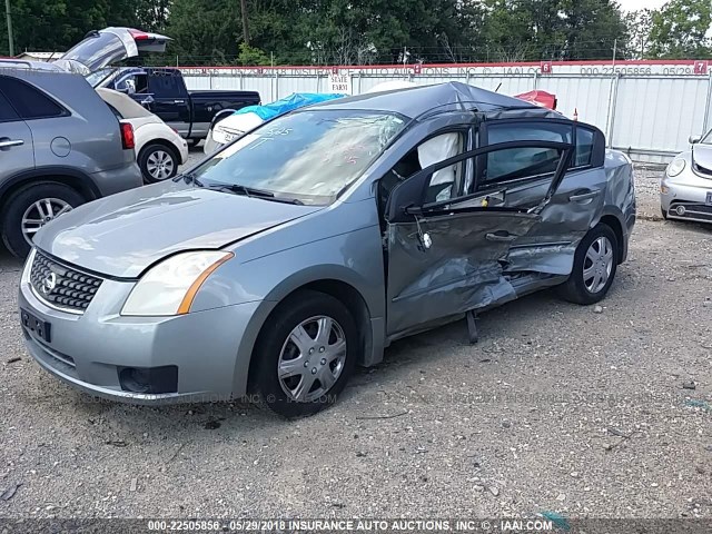 3N1AB61E87L688390 - 2007 NISSAN SENTRA 2.0/2.0S/2.0SL SILVER photo 2