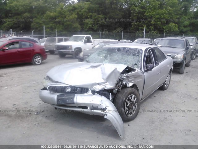 2G4WS52J941267229 - 2004 BUICK CENTURY CUSTOM SILVER photo 6