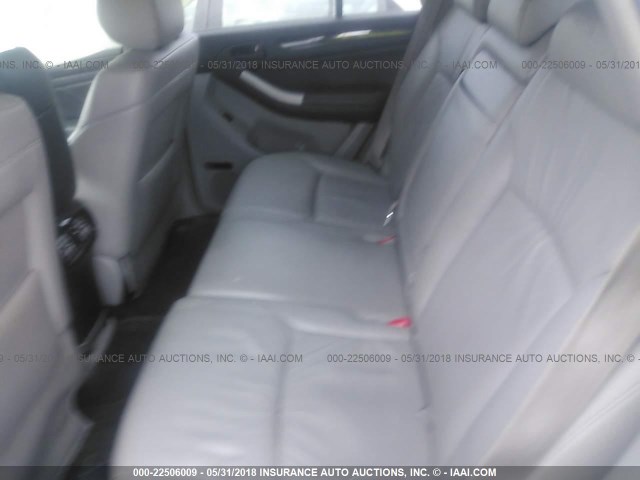 JTEBT17R078042976 - 2007 TOYOTA 4RUNNER LIMITED GRAY photo 8