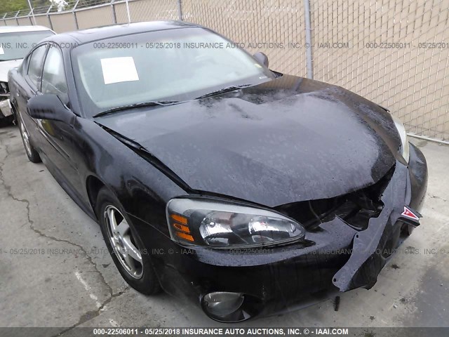 2G2WS522141345763 - 2004 PONTIAC GRAND PRIX GT2 შავი ფოტო 1
