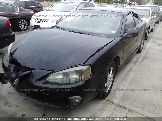 2G2WS522141345763 - 2004 PONTIAC GRAND PRIX GT2 შავი ფოტო 2