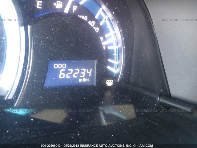 4T1BD1FK2EU112886 - 2014 TOYOTA CAMRY HYBRID/LE/XLE 黑色 照片 7