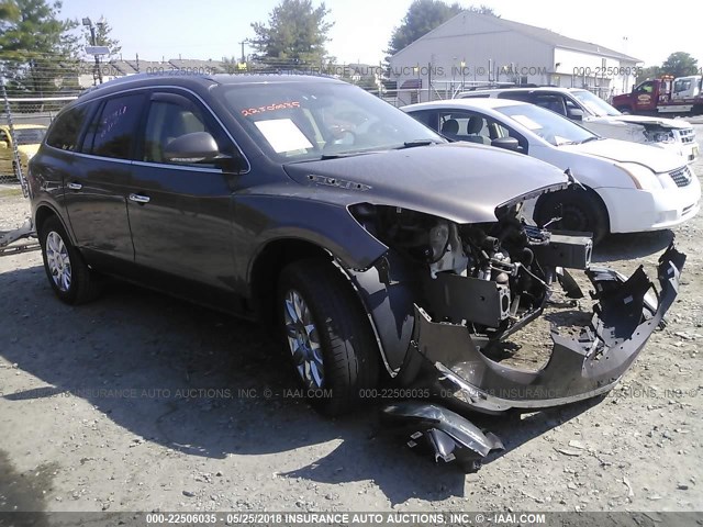 5GAKRBED2BJ103912 - 2011 BUICK ENCLAVE CXL 棕色 照片 1
