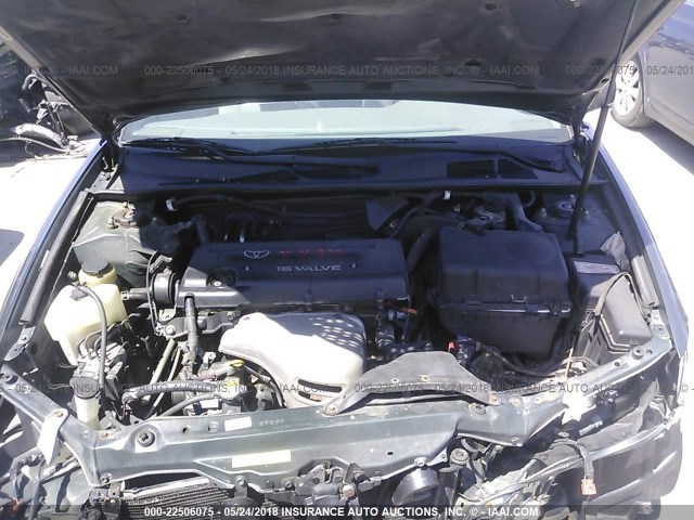 4T1BE32K14U281603 - 2004 TOYOTA CAMRY LE/XLE/SE 绿色 照片 10