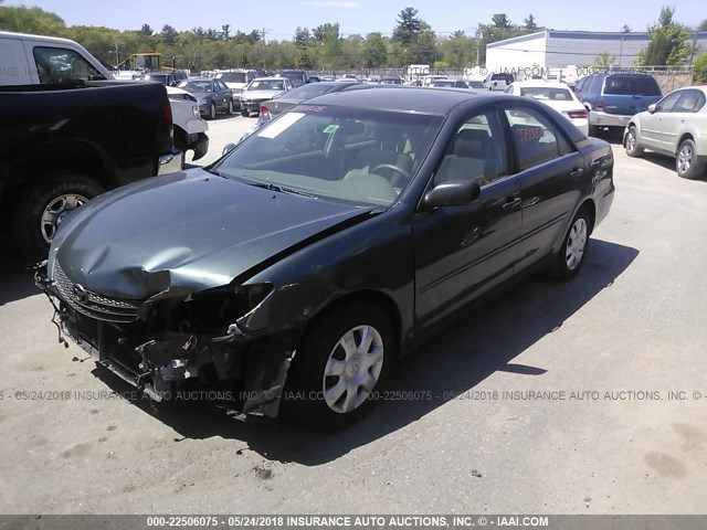 4T1BE32K14U281603 - 2004 TOYOTA CAMRY LE/XLE/SE 绿色 照片 2