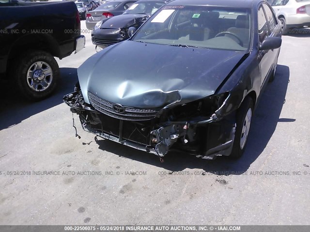 4T1BE32K14U281603 - 2004 TOYOTA CAMRY LE/XLE/SE 绿色 照片 6
