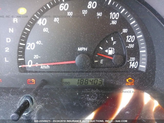 4T1BE32K14U281603 - 2004 TOYOTA CAMRY LE/XLE/SE 绿色 照片 7