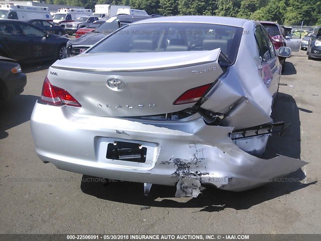 4T1BK36B77U200823 - 2007 TOYOTA AVALON XL/XLS/TOURING/LIMITED SILVER photo 6