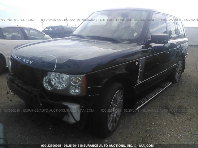 SALMP13469A301860 - 2009 LAND ROVER RANGE ROVER AUTOBIOGRAPHY BLACK photo 2