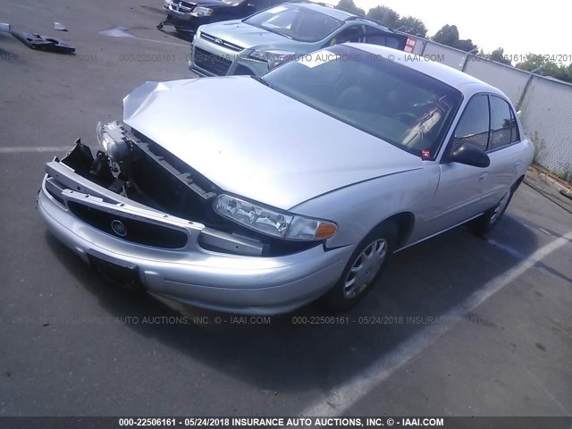 2G4WS52J131134155 - 2003 BUICK CENTURY CUSTOM SILVER photo 2