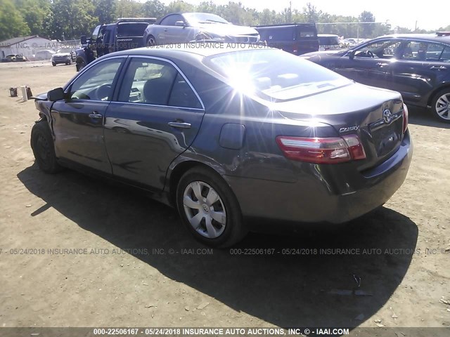 4T1BE46K07U501706 - 2007 TOYOTA CAMRY NEW GENERAT CE/LE/XLE/SE GRAY photo 3