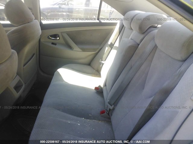 4T1BE46K07U501706 - 2007 TOYOTA CAMRY NEW GENERAT CE/LE/XLE/SE GRAY photo 8