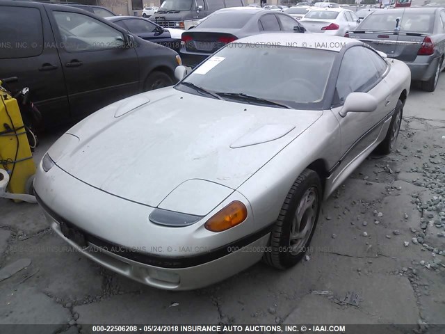 JB3XD54B6NY041870 - 1992 DODGE STEALTH ES GOLD photo 2