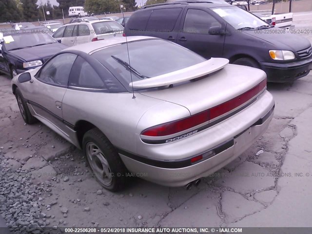 JB3XD54B6NY041870 - 1992 DODGE STEALTH ES GOLD photo 3