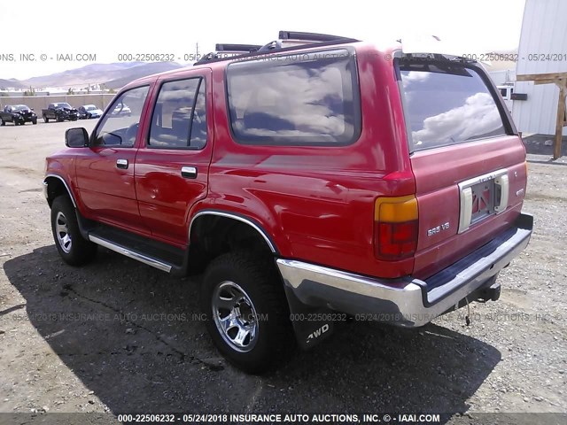 JT3VN39W9R0154319 - 1994 TOYOTA 4RUNNER VN39 SR5 RED photo 3