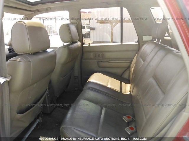 JT3VN39W9R0154319 - 1994 TOYOTA 4RUNNER VN39 SR5 红色 照片 8