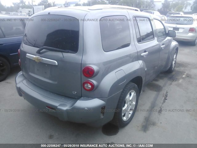 3GNDA23D17S604403 - 2007 CHEVROLET HHR LT GRAY photo 4