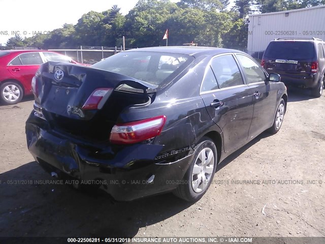 4T4BE46KX9R108028 - 2009 TOYOTA CAMRY SE/LE/XLE BLACK photo 4