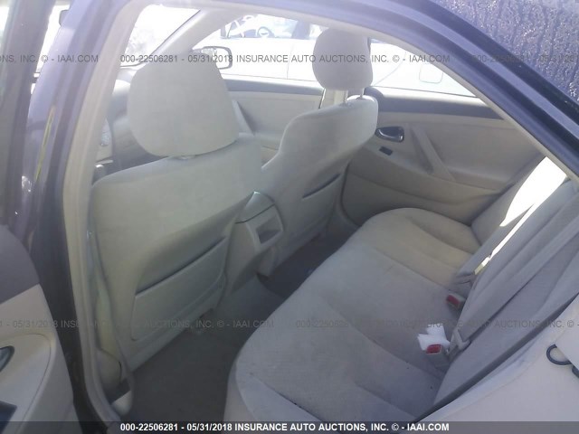 4T4BE46KX9R108028 - 2009 TOYOTA CAMRY SE/LE/XLE BLACK photo 8