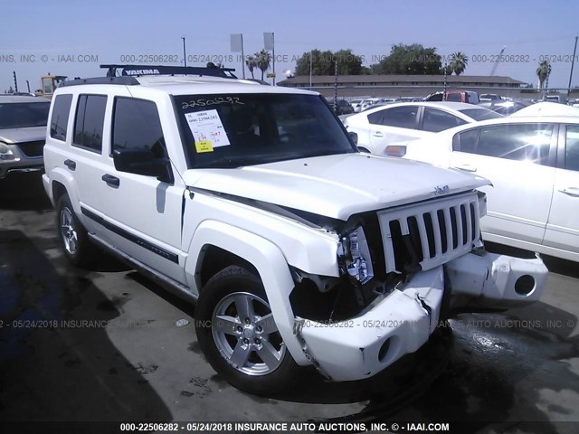 1J8HH48K26C204954 - 2006 JEEP COMMANDER 白色 照片 1