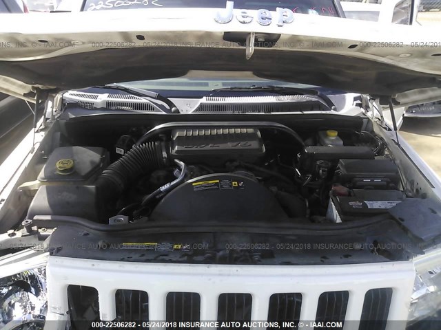 1J8HH48K26C204954 - 2006 JEEP COMMANDER 白色 照片 10