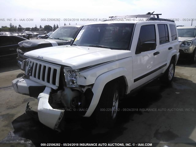 1J8HH48K26C204954 - 2006 JEEP COMMANDER 白色 照片 2
