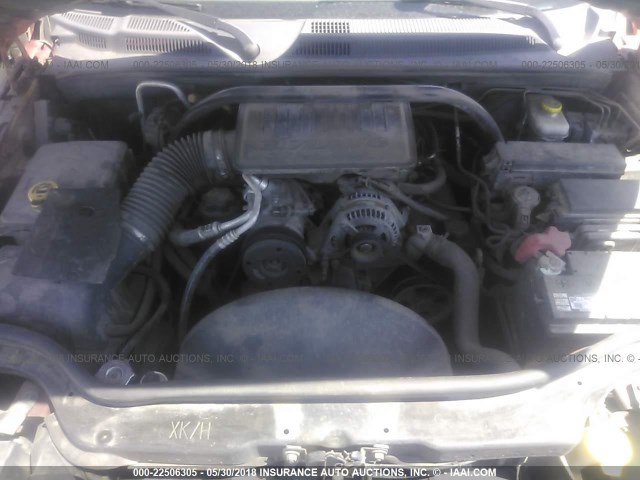 1J8HG48K96C122934 - 2006 JEEP COMMANDER RED photo 10