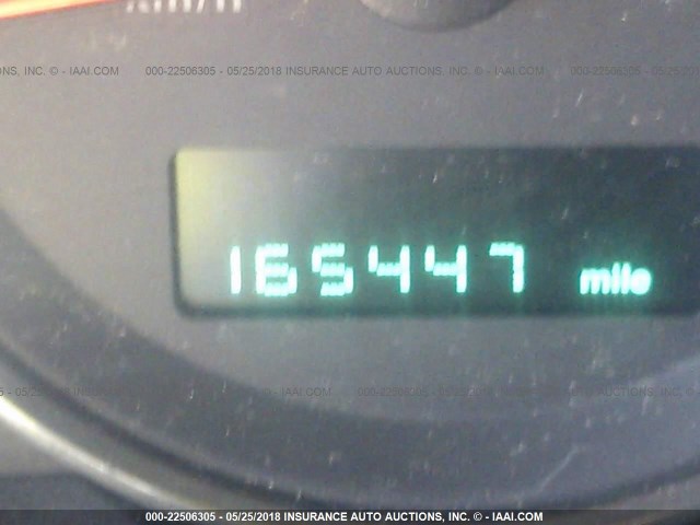 1J8HG48K96C122934 - 2006 JEEP COMMANDER RED photo 7