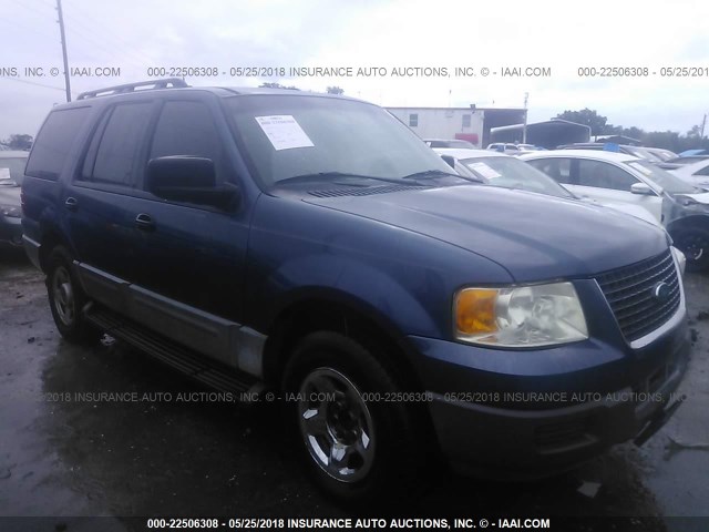 1FMPU13535LA49310 - 2005 FORD EXPEDITION XLS BLUE photo 1