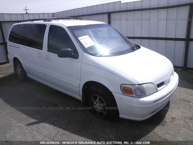 1GHDX03E7YD108389 - 2000 OLDSMOBILE SILHOUETTE WHITE photo 1