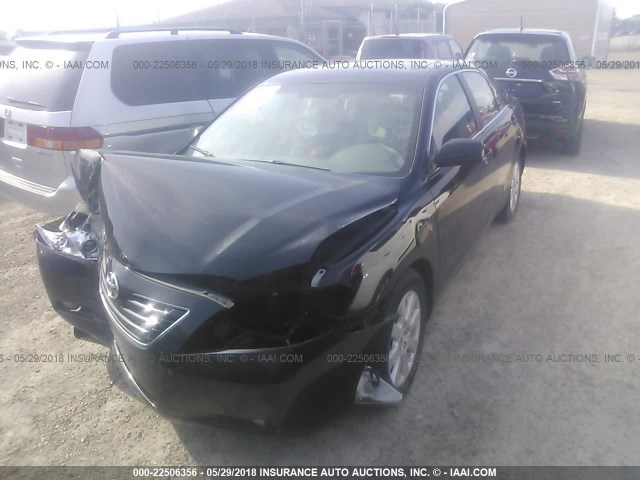 4T1BE46KX7U589129 - 2007 TOYOTA CAMRY NEW GENERAT CE/LE/XLE/SE BLACK photo 2
