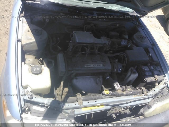1NXAE09E6PZ024631 - 1993 TOYOTA COROLLA LE/DX ღია ლურჯი ფოტო 10
