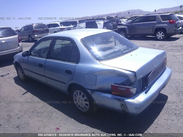 1NXAE09E6PZ024631 - 1993 TOYOTA COROLLA LE/DX ღია ლურჯი ფოტო 3
