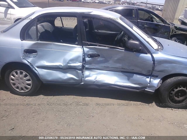 1NXAE09E6PZ024631 - 1993 TOYOTA COROLLA LE/DX ღია ლურჯი ფოტო 6