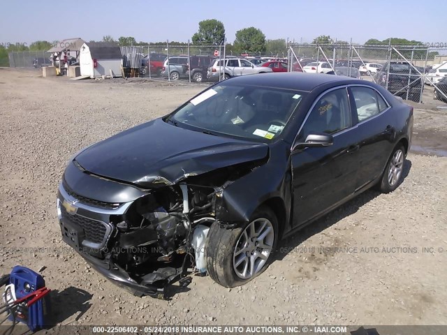 1G11C5SL2FF176014 - 2015 CHEVROLET MALIBU 1LT 黑色 照片 2
