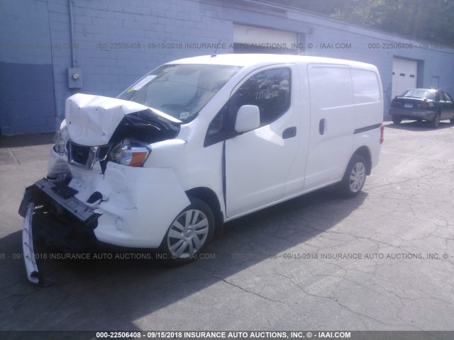 3N6CM0KN1HK703375 - 2017 NISSAN NV200 2.5S/2.5SV WHITE photo 2