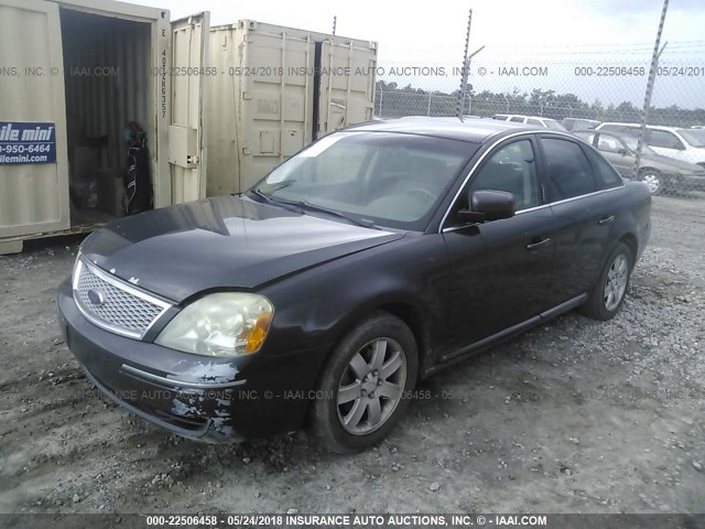1FAHP24157G134443 - 2007 FORD FIVE HUNDRED SEL GRAY photo 2