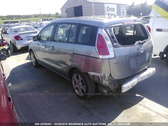 JM1CR2WL9A0387679 - 2010 MAZDA 5 GRAY photo 3