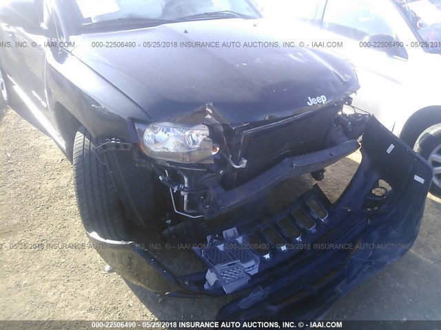 1C4NJDEB7FD207376 - 2015 JEEP COMPASS LATITUDE შავი ფოტო 6