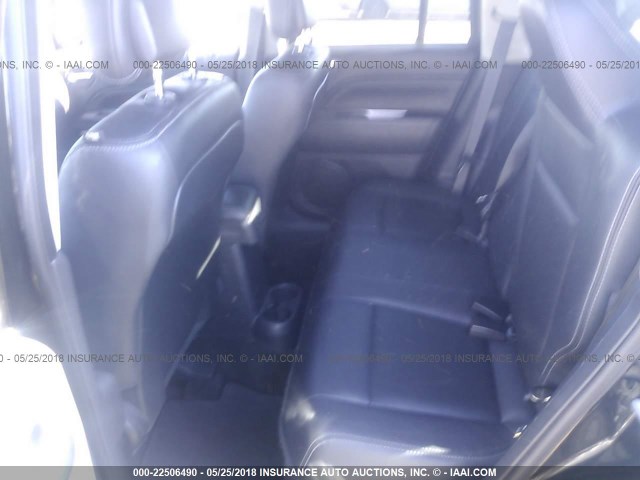 1C4NJDEB7FD207376 - 2015 JEEP COMPASS LATITUDE შავი ფოტო 8