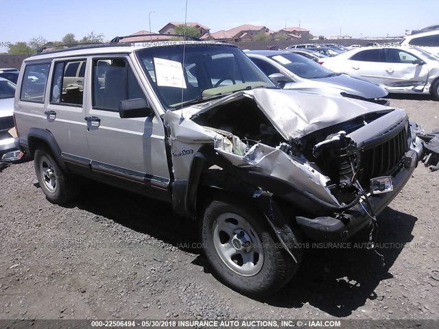1J4FJ68S6TL146559 - 1996 JEEP CHEROKEE SPORT/CLASSIC Złoty zdjęcie 1