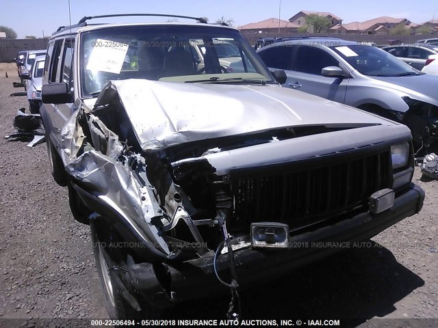 1J4FJ68S6TL146559 - 1996 JEEP CHEROKEE SPORT/CLASSIC Złoty zdjęcie 6